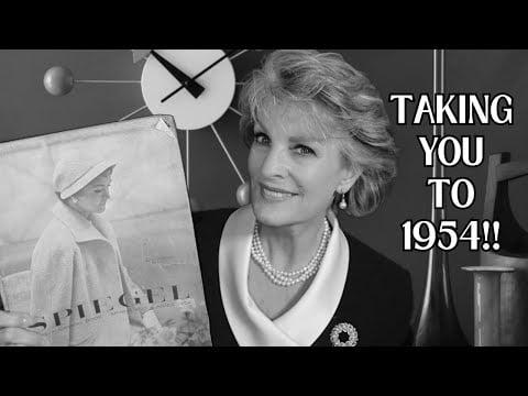 JUMP BACK IN TIME WITH ME AND LET'S TRAVEL TO 1954! Retro Spiegel Catalog Flip!