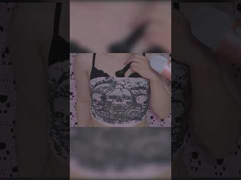 skin brushing ASMR #asmr #asmrbrushing #asmrskin