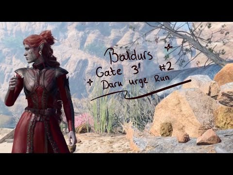 Baldurs gate 3 | Dark Urge Run #2 | Escaping The Ship
