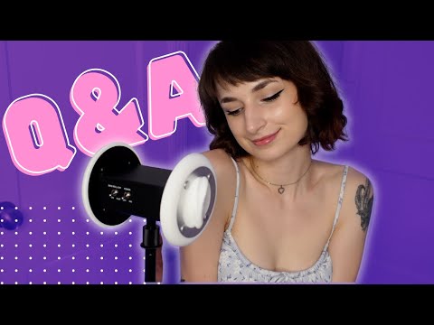 ASMR | Q&A ~ 10k subscribers 🎉 thank you!