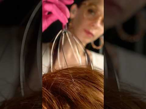 The Most Relaxing Head Scratching ASMR 😴 #asmr #shorts #headmassage
