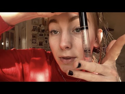 ASMR | Doing your make up kinda fast
