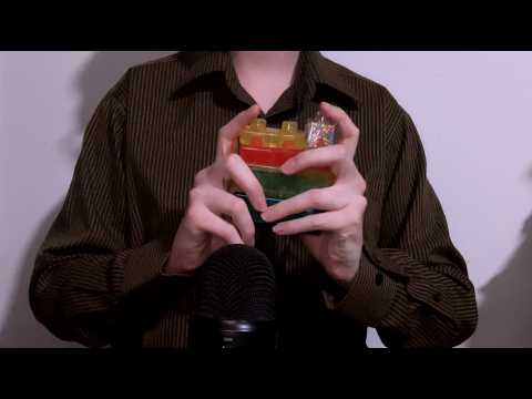 Sticky Jelly Block ASMR | Sticky Sounds, Tapping & Popping for Sleep (No Talking )