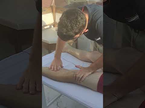 VERY RELAXING FRONT LEG TURKISH MASTER MASSAGE #satisfying #relaxing #asmr #shorts #massage