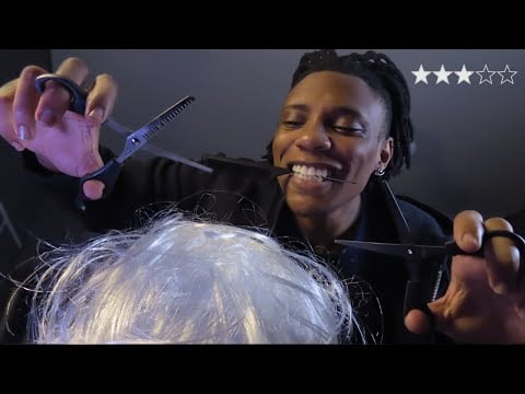 POV: I'm the WORST Male Hairstylist ASMR (fast triggers)