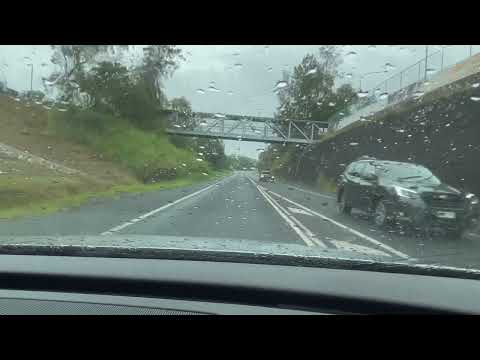 Relaxing Rain Sounds POV Driving You to Sleep