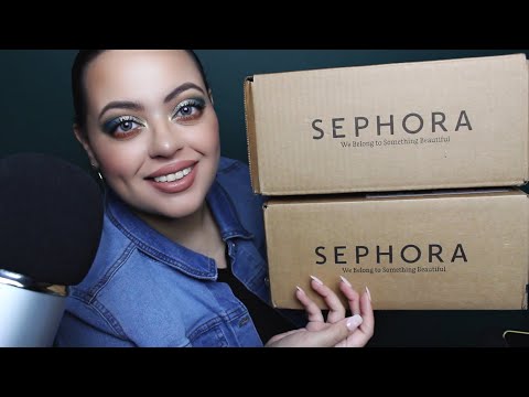 ASMR| Huge Sephora VIB Sale Haul w/ Rach ASMR (DOUBLE THE TINGLES)