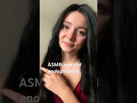 you did enough today 🤍#asmr #comfort #relax #girlfriendasmr #sleep