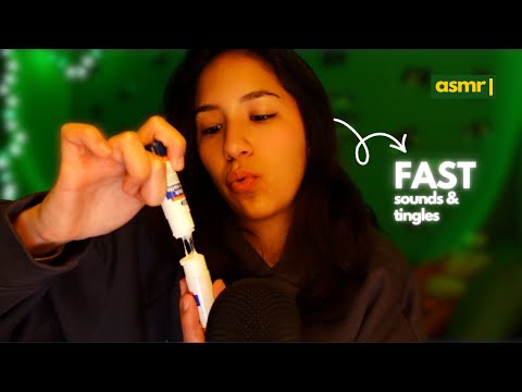 ¿Eres fan del ASMR rápido? 🫨 | Disfruta estos sonidos NO agresivos