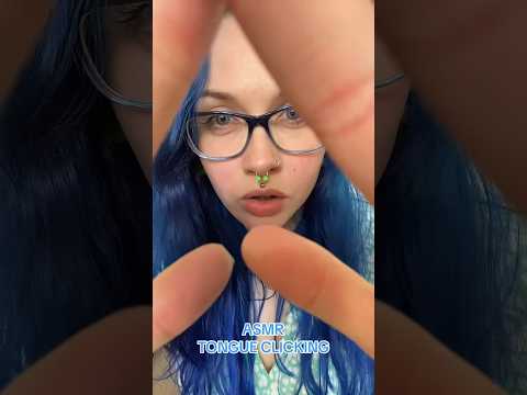 ASMR clicking sounds #asmrtongueclicking #asmr #shorts #tongueclicking