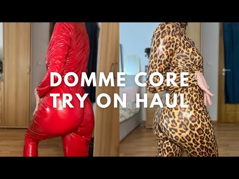 Dominatrix outfits TRY ON HAUL ♥️