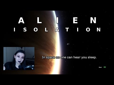 Spooky ASMR | Playing Alien: Isolation 👽