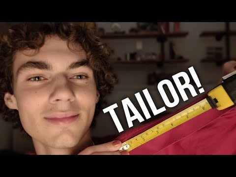 ASMR Suit Tailor Roleplay! Finding your measurements! | ASMR Soft-Spoken Personal Attention