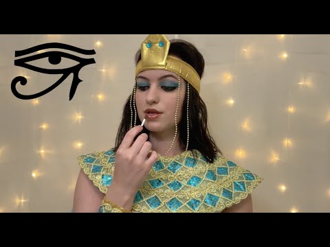 [ASMR] Egyptian Pharaoh Does Your Wedding Makeup RP