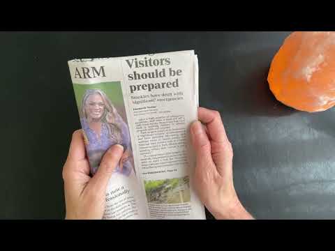 Today’s Newspaper ~ Soft Spoken ASMR 