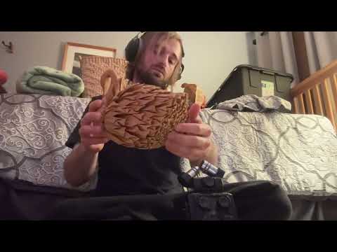 asmr wood/straw goose trigger + more