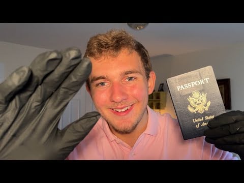 ASMR TSA Pat down Roleplay