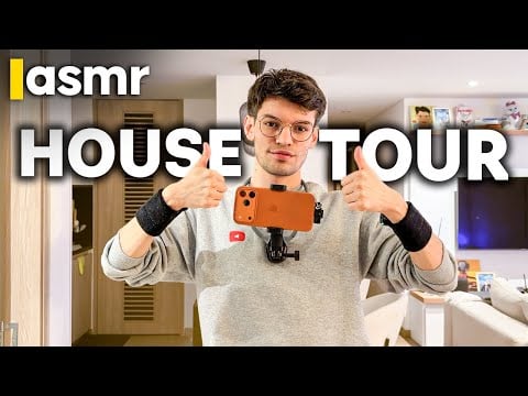 ASMR Español House Tour Real con mucho Tapping + Prueba de Micrófonos DJI Mini