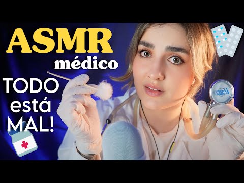 ASMR Test de NERVIOS CRANEALES Pero TODO ESTÁ MAL! Ale ASMR