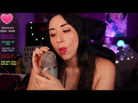 VEN A DORMIR CON TU ASMR FAV ❤️ LIVE/ENVIVO ❤️ !s !tip !cofres !earlicking
