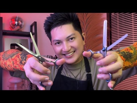 [ASMR] Barbershop Roleplay (Guntingan Gaya Hari Raya)