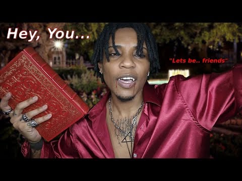 ASMR The Vampire Next Door 🩸 Invites You in 🖤 | Gothic Roleplay