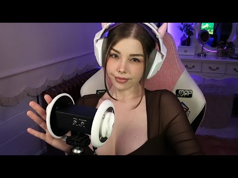 ASMR humming and kalimba with echo