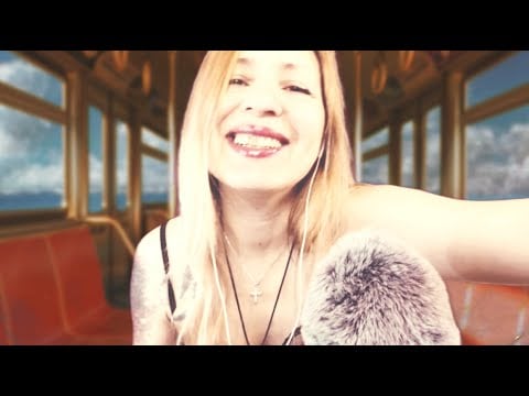 ASMR Scalp massage & Lots Of Personal Attention + Train ambience