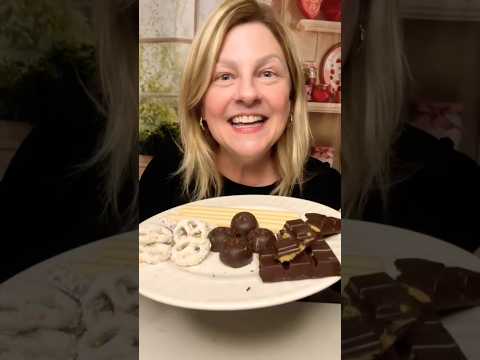 Trying Our Trader Joes Snack Plate!! 😋💖⭐️ #asmreating #snackplate #chocolate ✨