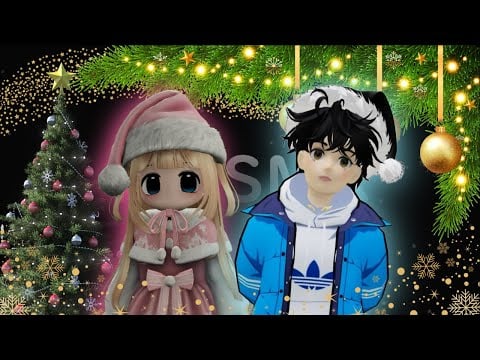 Roblox ASMR - Eating Christmas Sweets With @GrayEyesASMR! (Candy Cane, Hard Candy)