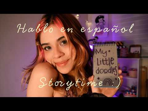 Te hago un dibujito, STORYTIME, hablo en español, sonidos de fogata 🔥