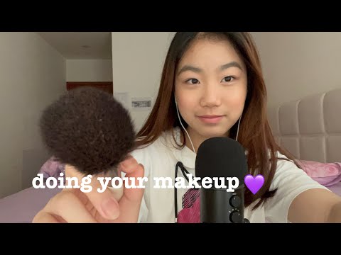 ASMR Best Friend Does Your Makeup!