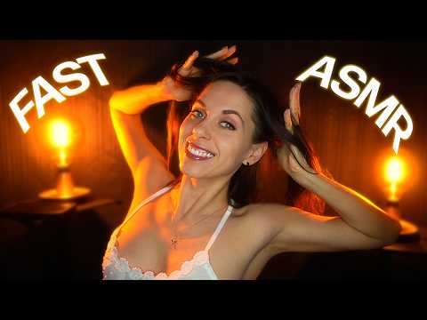 Fast & Aggressive Head Massage ASMR,  mouth sounds, hand sounds ASMR #asmr #fastasmr