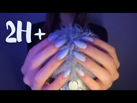 ASMR Fluffy Mic Scratching for Focus, Relaxation, Sleep (NO TALKING)