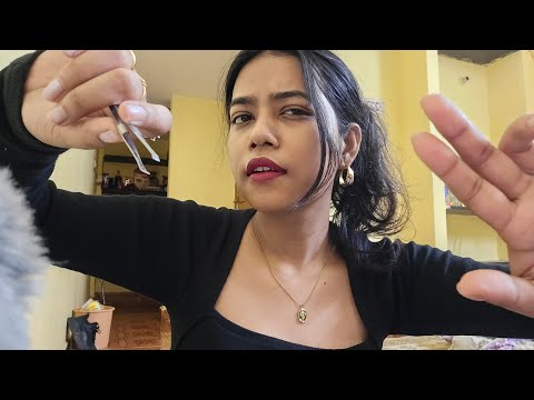 Hindi ASMR | There’s Something in Your Eye 😒 | Rude Makeup Artist ASMR