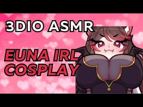 【3DIO ASMR】🌸 EUNA COSPLAY CAM ON~ ♡ sweet kisses, soft speaking