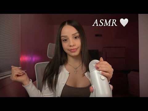 ASMR New Location…Classic tingles ♡ Massage, Fabric Scratching, Mic Cupping, Visuals/Hand Movements✨