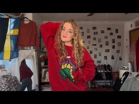 ASMR grwm + Fabric Scratching (soft spoken personal attention & watch me stab my eye w/ mascara lol)