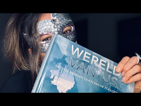 ASMR Page Turning & Squeezing & 🧊 Mask & 🧊 Poles 📖