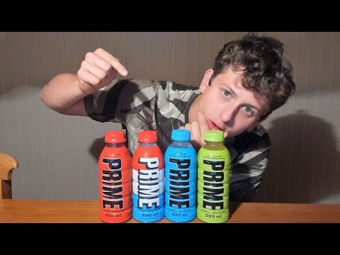 ASMR Tasting PRIME ​Drink @ksi @loganpaulvlogs