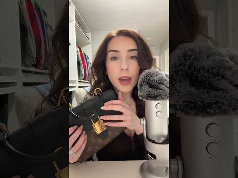 ASMR With My Louis Vuitton Bag