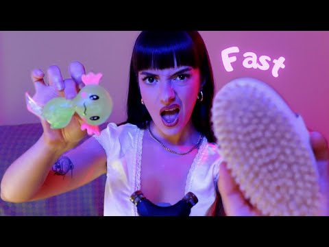 #ASMR | FAST & AGRESSIVE pour CHOQUER vos oreilles 👂💥🧨