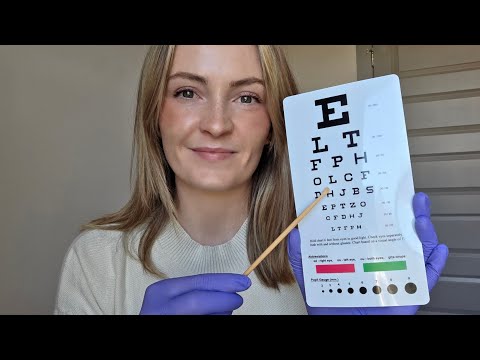 ASMR Classic Eye Exam 👁 