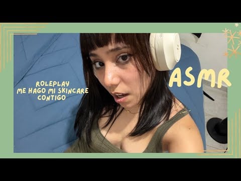 ASMR - HAGO MI SKINCARE CONTIGO/ ROLEPLAY LOFI/ NO TALKING/ TRIGGERS/ 