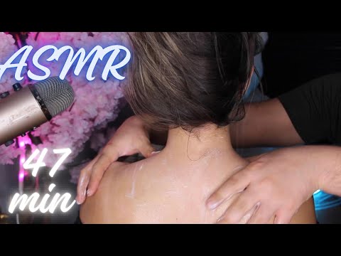 ASMR｜Derin Uyku İçin Saç Derisi Masajı ASMR｜Scalp Massage for Deep Sleep😴(No Talking)