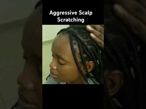ASMR Aggressive Scalp Scratching #scalpscratching #headscratching #scalpmassage