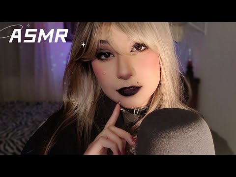 ASMR | GÓTICA, sons de boca e tapping pra te arrepiar 🤤