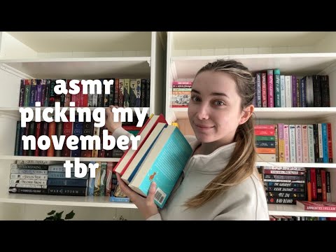 Lofi Picking My November Book TBR 📚 ASMR 🥰