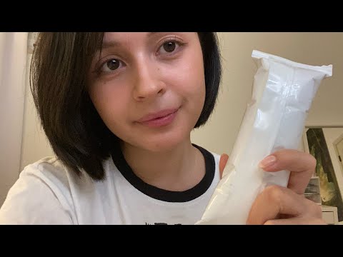 eating an ice cream bar asmr mukbang 