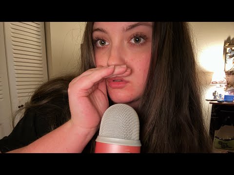 asmr breathy, anticipatory stuttering/repetitive whispers/soft speaking 